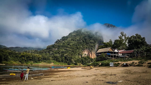 Laos Hotels That flow gently with the river and the day
